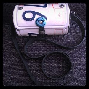 Vintage California license plate purse